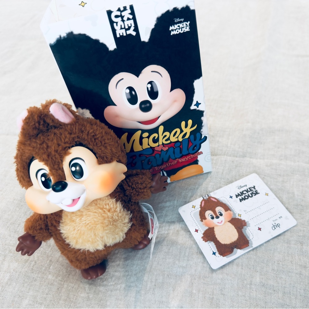Disney Chip Plush Toy PopMart key chain